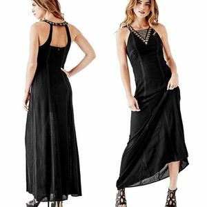 GUESS Embellished Maxi Dress